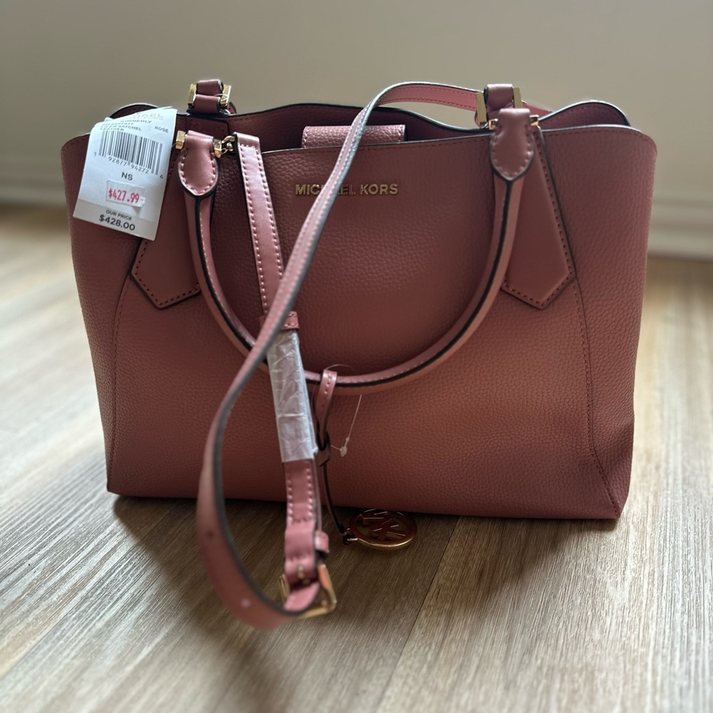 Michael Kors Kimberly Leather Tote